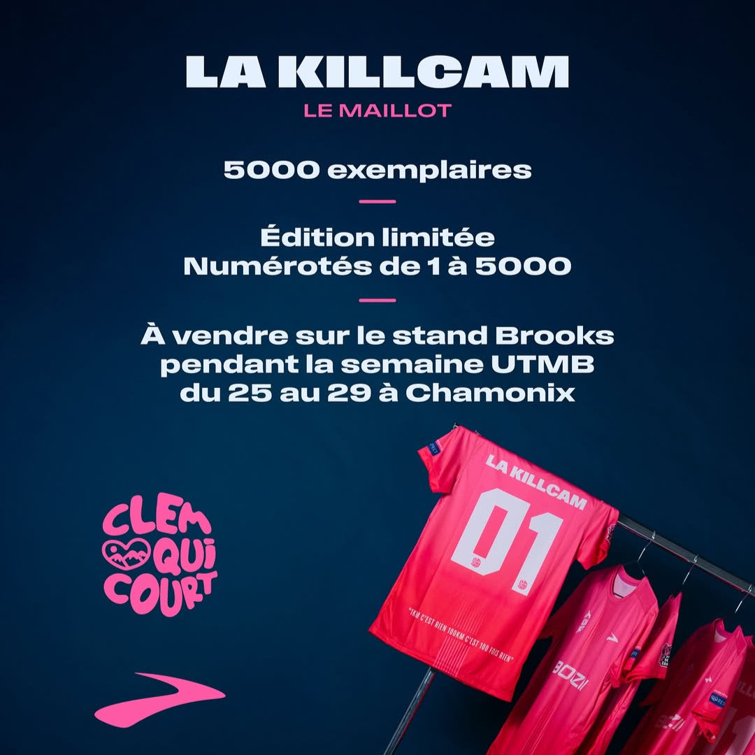 CLEM QUI COURT x BROOKS - ÉDITION LIMITÉE "LA KILLCAM"